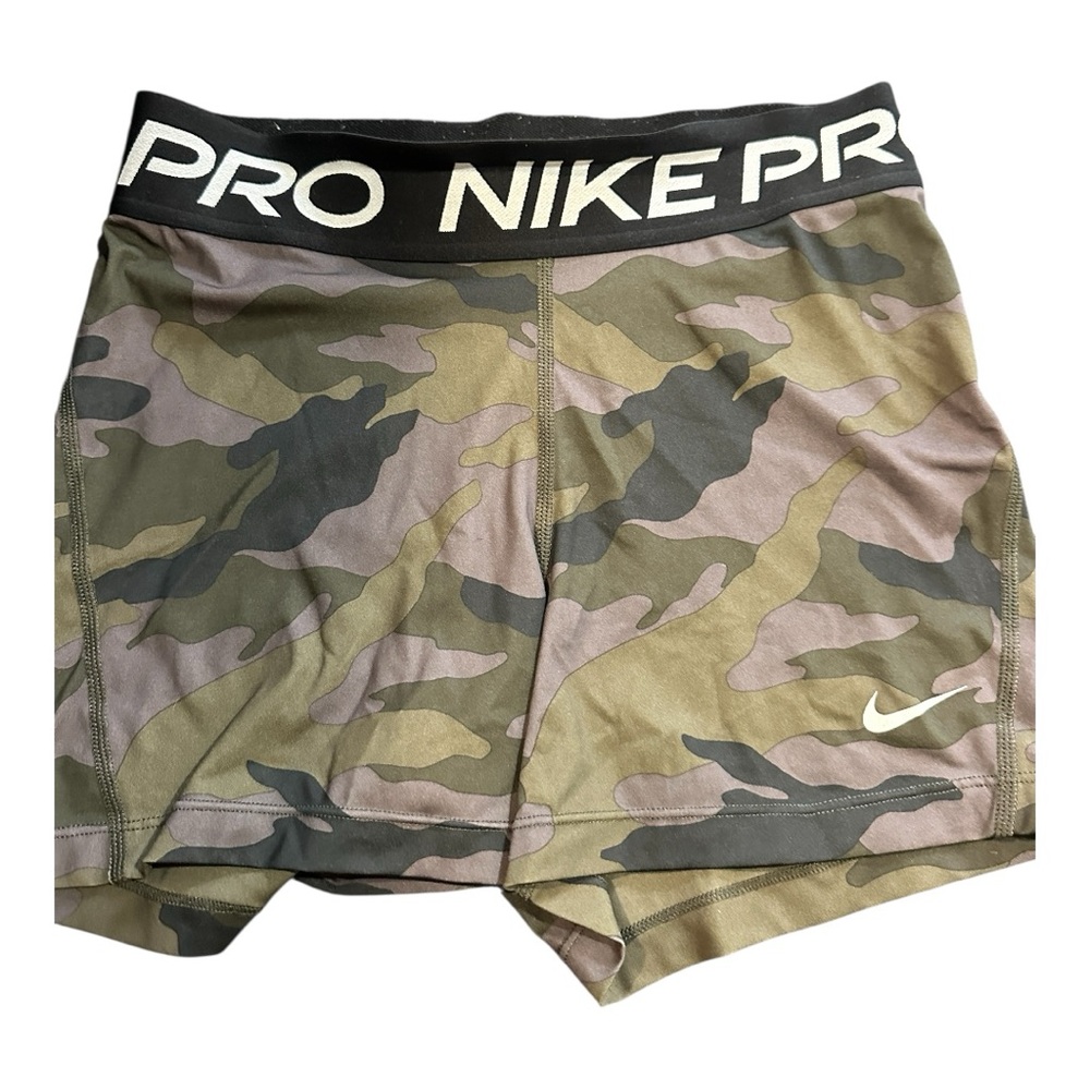 Nike Camo Training Shorts - Green and Brown